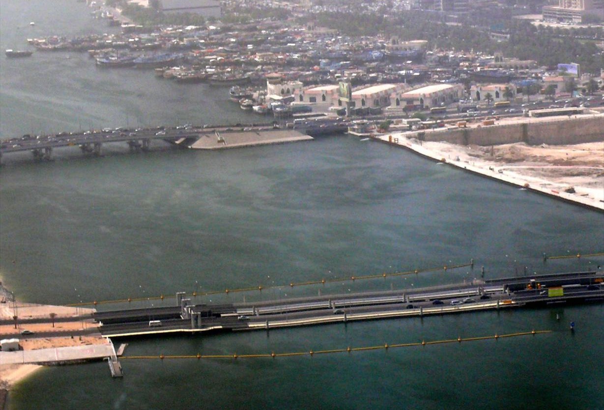 Why Dubai Floating Bridge is Closed  