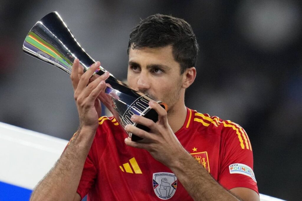 Rodri Shines as the Best Player in Euro 2024 Final